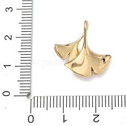 Messing-Emaille mit Anhängern aus Naturmuscheln&nbsp;KK-G556-11G