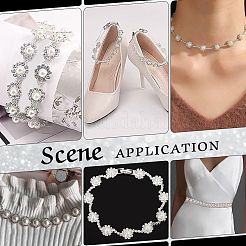 Strassketten aus Strass&nbsp;DIY-WH0651-13