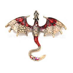 Legierung Rhinestone-große Anhänger&nbsp;FIND-I060-01AS