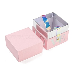Confezione regalo quadrata in cartoncino con stampa love&nbsp;CON-G019-01D