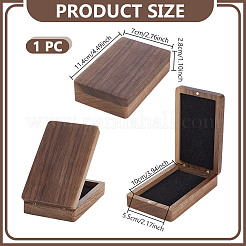 Scatole magnetiche per riporre medaglie in legno&nbsp;CON-WH0089-128