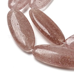 Fragola naturale perle di quarzo fili&nbsp;G-B078-E05-01