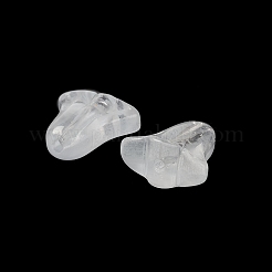 Lackiert transparent Glasperlen&nbsp;GLAA-D006-20
