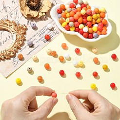 300 perles focales rondes en silicone écologique de qualité alimentaire&nbsp;SIL-CJC0004-08A-1