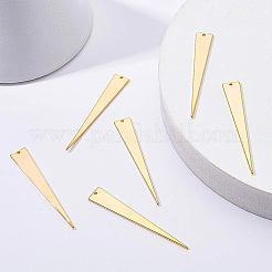 Messing große Anhänger&nbsp;KK-BC0006-23G-NF