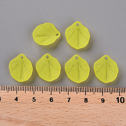 Transparent gefrostetem Acryl-Anhänger&nbsp;MACR-S371-02A-717