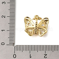 Estante de placas micro latón allanan colgantes de circonio cúbico&nbsp;ZIRC-F142-15D-G