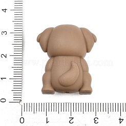 Herzförmige Fokalperlen aus Silikon&nbsp;SIL-F022-01D