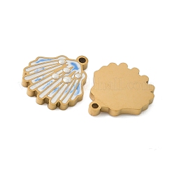 Ciondoli in acciaio inossidabile smaltato 304&nbsp;LS-STAS-Z139-05G-01
