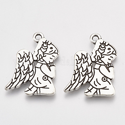 Pendentifs en alliage de style tibétain&nbsp;TIBE-S314-10AS-LF
