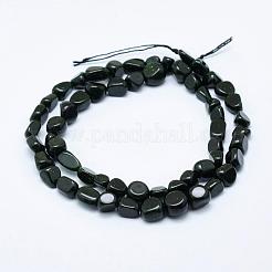 Sintetici verde perline Goldstone fili&nbsp;G-K203-37