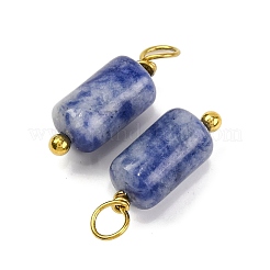 Pendentifs cloumn en sodalite naturelle&nbsp;STAS-H221-04G-06