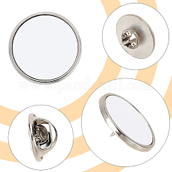 10 jeu d'épingles à broche vierges pour sublimation&nbsp;FIND-SP0004-08A
