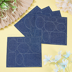 5 hoja de parches autoadhesivos de mezclilla&nbsp;PATC-TA0001-61D