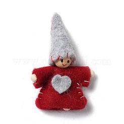 Handgefertigte Wollfilz-Ornament-Accessoires&nbsp;DIY-P063-02