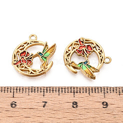 304 Edelstahl-Emaille-Anhänger&nbsp;STAS-N124-17G