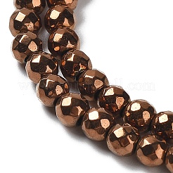 Unmagnetische synthetischen Hämatitkornen Stränge&nbsp;G-G092-4mm
