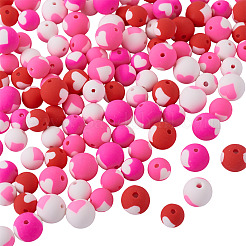 120 Stück 7 Farben handgefertigte Polymer Clay Perlen&nbsp;CLAY-TA0001-93