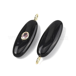 Natürlichen Obsidian Anhänger&nbsp;G-D357-02D