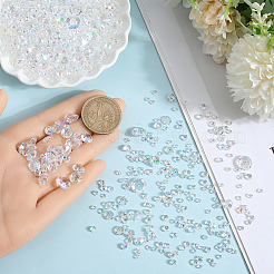 6300 Stück Acryl-Strass-Cabochons mit spitzer Rückseite&nbsp;GACR-SP0001-03B