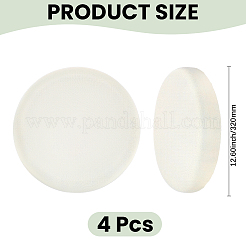4 runder Hockerbezug aus Polyester&nbsp;AJEW-GF0013-06B-02