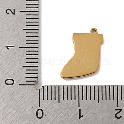 Tema natalizio ciondoli in acciaio inox 304 smaltati&nbsp;STAS-Z093-02J