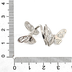 Pendentifs avec zircon cubiques à micro-pavés en laiton&nbsp;KK-V008-29P