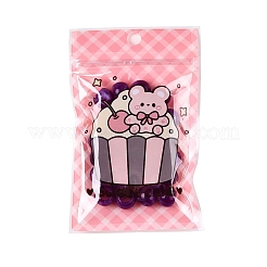 Sacs d'emballage plastique rectangulaires refermables&nbsp;X1-OPP-T003-01B