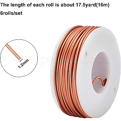 Fil d'aluminium rond&nbsp;AW-BC0003-32B-1.2mm