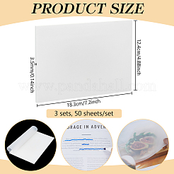 Note adhésive transparente&nbsp;DIY-WH0750-403A