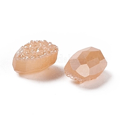 Elettrodomestici cabochon di agata naturale druzy&nbsp;G-A205-20A