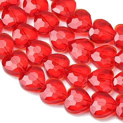 Chapelets de perles en verre transparente  &nbsp;GL-CBA7A17-03A-01