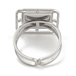 Composants de bague en acier inoxydable 304&nbsp;RJEW-U014-13P