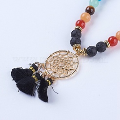 Chakra-Schmuck&nbsp;NJEW-K103-A02