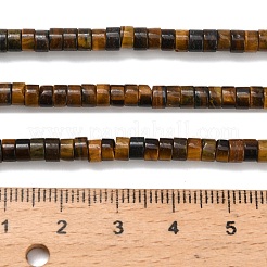 Natürlichen Tigerauge Perlen Stränge&nbsp;G-Z110-A34-2x4mm-01