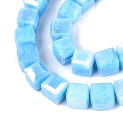 Brins de perles de verre électrolytiques anti-ternissement&nbsp;GLAA-T025-8mm-10D