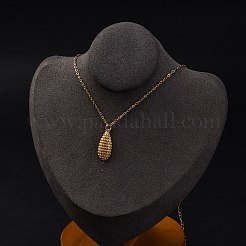 PVD-Vakuumbeschichtung 304 Edelstahl-Anhängerketten&nbsp;STAS-Z114-17G