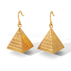 Pendientes colgantes de acero inoxidable 304 para mujer&nbsp;WG25E63-01