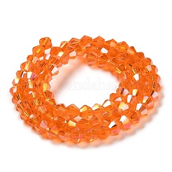 Trasparenti perle di vetro placca fili&nbsp;GLAA-F029-2mm-A23