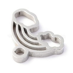 Breloques en acier inoxydable 304 anti-ternissement&nbsp;STAS-O142-69P