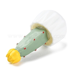 Cactus en pot de simulation de résine&nbsp;DJEW-F019-01A
