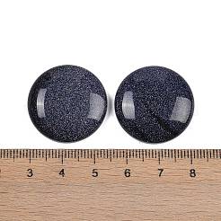 Synthetischen blau Aventurin cabochons&nbsp;G-H1596-FR-25mm-29