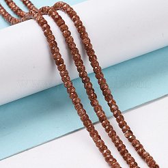Synthetischen Aventurin Perlen Stränge&nbsp;G-H280-08