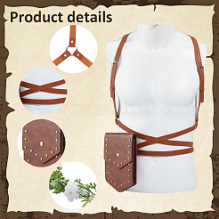 Yogamattengurte aus PU-Leder&nbsp;AJEW-DR0002-86A