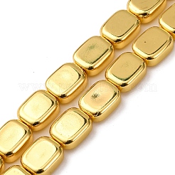 Chapelets de perles en verre électroplaqué&nbsp;EGLA-H109-09