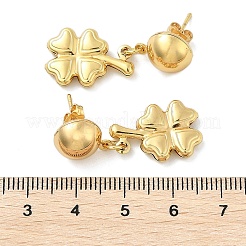 Pendientes colgantes de acero inoxidable 304 para mujer&nbsp;EJEW-A125-42G