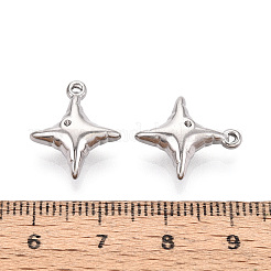 Pendentifs cabochons en acier inoxydable 304&nbsp;STAS-T067-72P