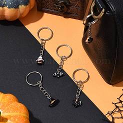 5 porte-clés en résine&nbsp;KEYC-FS00035-01