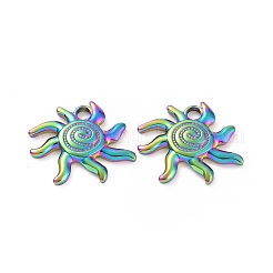 Pendentifs en acier inoxydable 304 avec placage ionique (IP)&nbsp;STAS-C003-12MC
