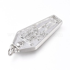 Messing Anhänger & Charms&nbsp;KK-A150-01-RS